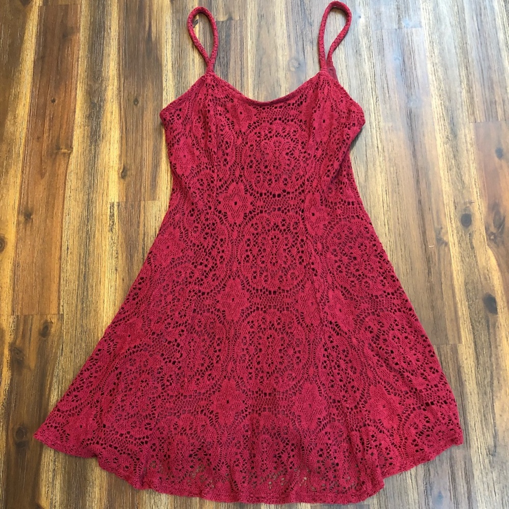 Red valentines day dress